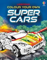 Usborne Colour Your Own Supercars