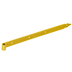 Závěs pásový 600 x 40 x 5 mm, d 16 mm ZP 600 d 16 zinek žlutý