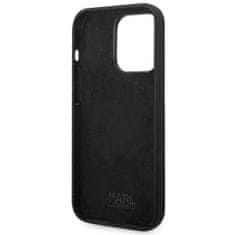 Karl Lagerfeld KLHCP14XSLCTBK hard silikonové pouzdro iPhone 14 PRO MAX 6.7" black Silicone Choupette Body