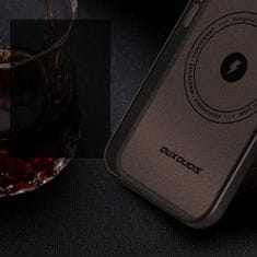 Dux Ducis Naples MagSafe kožené pouzdro na iPhone 14 PRO 6.1" Dark brown
