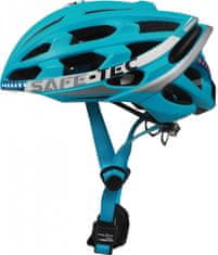 4DAVE SAFE-TEC Chytrá Bluetooth helma/ Repro/ TYR 2 Turquoise L