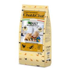 Chat &amp; Chat Expert Adult Chicken &amp; Peas 14 kg