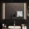 Koupelnové zrcadlo s LED osvětlením 80 x 60 cm