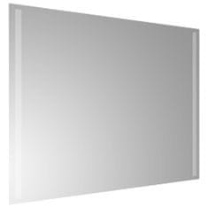 Petromila Koupelnové zrcadlo s LED osvětlením 80 x 60 cm
