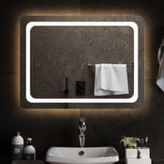 Petromila Koupelnové zrcadlo s LED osvětlením 80x60 cm