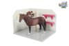 Box pro koně dřevěný 18x12x15 cm 1:24