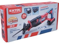 Extol Premium Pila ocaska aku SHARE20V, 20V Li-ion, bez baterie a nabíječky