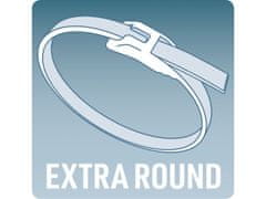 Extol Premium Pásky stahovací na kabely EXTRA, černé, 370x7,6mm, 50ks, nylon PA66