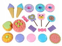 Lean-toys Sada sladkostí, lízátek, muffinů, zmrzliny