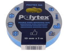HADEX Oboustranná lepící pěnová páska ANTICOR POLYTEX 560, šíře19mm, 5m