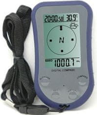 HADEX Digitální kompas WS110 s výškoměrem, teploměrem a hodinami, DOPRODEJ