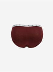 Tommy Hilfiger Sada tří kalhotek ve vínové, meruňkové a bílé barvě Tommy Hilfiger Underwear S