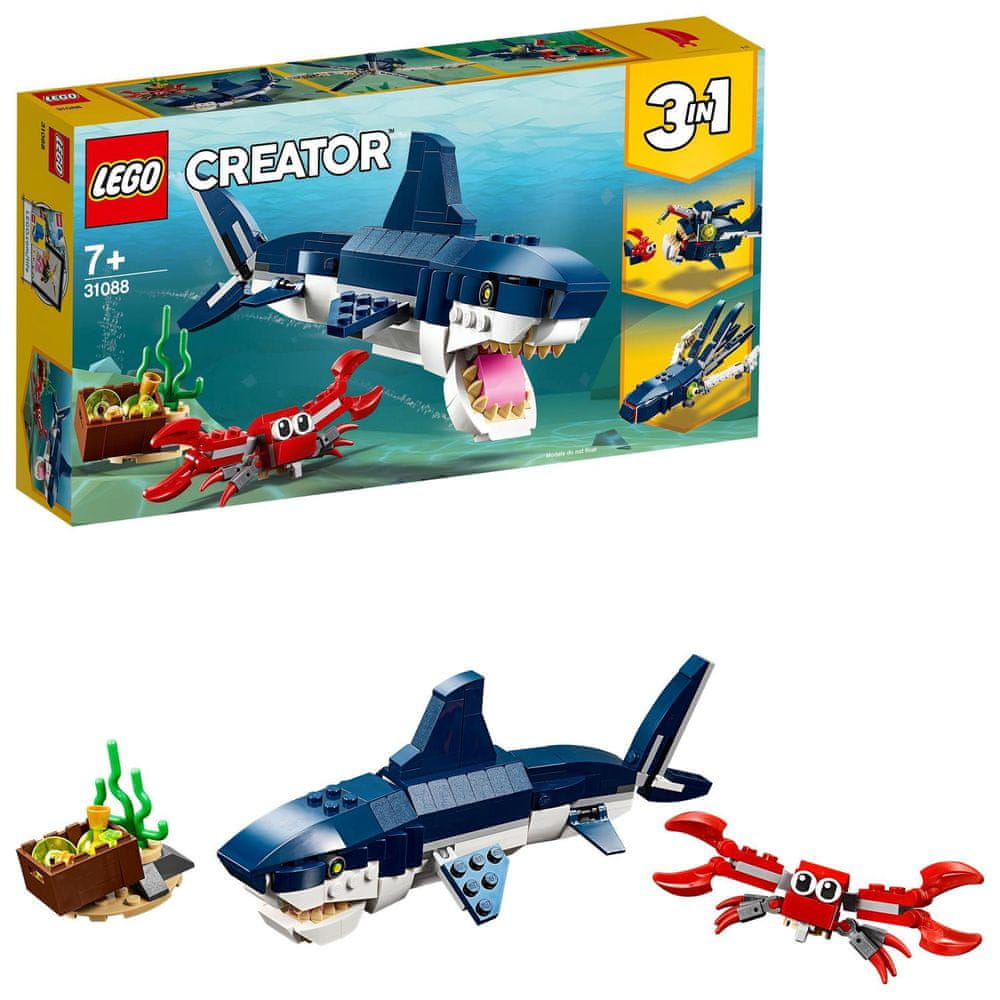 Levně LEGO Creator 31088 Tvorové z hlubin moří