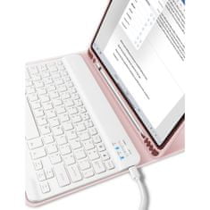 Tech-protect Kryt Sc Pen + Keyboard iPad Air 4 2020 / 5 2022 Pink