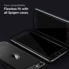 Spigen Ochranné Tvrzené Sklo sklo Fc 2-Pack iPhone 7 / 8 / Se 2020 / 2022 Black