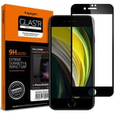 Spigen Ochranné Tvrzené Sklo sklo Fc iPhone 7 / 8 / Se 2020 / 2022 Black