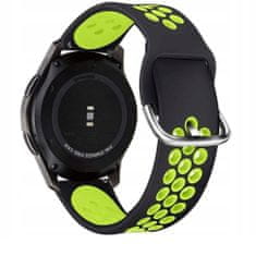 Tech-protect Řemínek Softband Samsung Galaxy Watch 3 45Mm Black/Lime