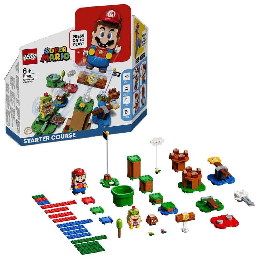 Levně LEGO Super Mario 71360 Dobrodružství s Mariem – startovací set