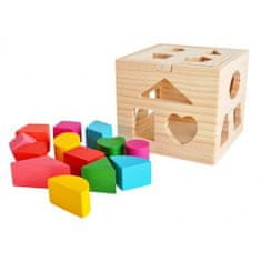 Kruzzel Vzdělávací dřevěná kostka Kruzzel