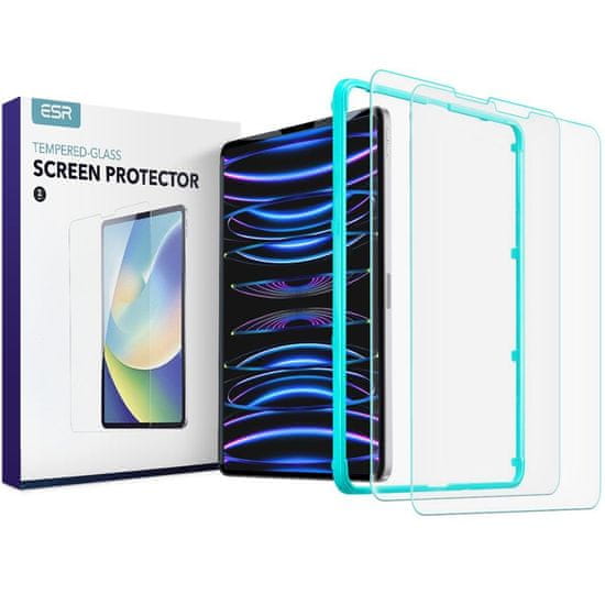 ESR Screen Protector 2x ochranné sklo na iPad Pro 12.9'' 2020 / 2021 / 2022