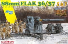 Dragon  Model Kit military 6923 - 88mm FlaK 36/37 (2 in 1) (1:35)