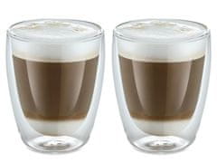 Weis Sklenice na kávu, dvojité sklo, 220 ml, sada 2 ks