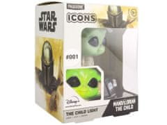 Dekorativní lampa Star Wars Hvězdné Války Mandalorian The Child, Baby Yoda