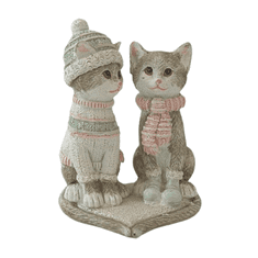 1patro Vánoční dekorace Kočičky na srdíčku ED126424