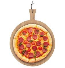 KINGHoff Bambusové prkénko na pizzu 35 cm Kh-1674