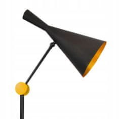 SANICO MODERNÍ stojací lampa LED E27 černá