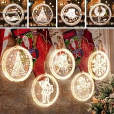 BEMI INVEST Vánoční LED závěsná dekorace Zvonek