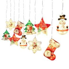 BEMI INVEST Vánoční LED dekorace 5 barevných motivů