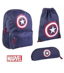 Javoli SET batoh, vak a penál Kapitán Amerika Marvel