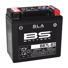 BS-BATTERY V továrně aktivovaný akumulátor BB7L-B2 (FA) (YB7L-B2 (FA)) SLA