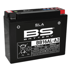 BS-BATTERY V továrně aktivovaný akumulátor BB16AL-A2 (FA) (YB16AL-A2 (FA)) SLA