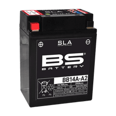BS-BATTERY V továrně aktivovaný akumulátor BB14A-A2 (FA) (YB14A-A2 (FA)) SLA
