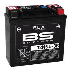 BS-BATTERY V továrně aktivovaný akumulátor 12N5.5-3B (FA) SLA