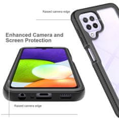 Techsuit Pouzdro Samsung Galaxy A22 4G Techsuit - Defense360 Pro + ochrana obrazovky, černé