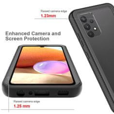 Techsuit Pouzdro Samsung Galaxy A32 4G Techsuit - Defense360 Pro + ochrana obrazovky, černé
