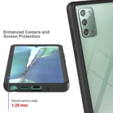 Techsuit Pouzdro Samsung Galaxy Note 20 4G/5G Techsuit - Defense360 Pro + ochrana obrazovky, černé
