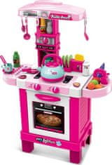 Baby Mix Dětská kuchyňka růžová