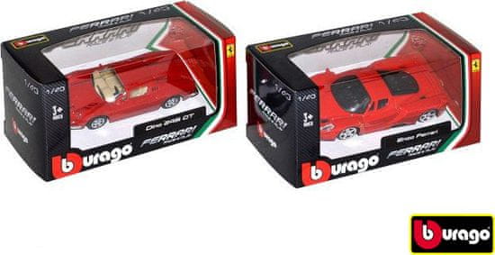 BBurago  Ferrari Race - Play 1:43, různé druhy