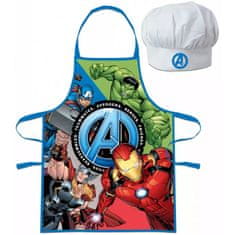 EUROSWAN Chlapecká zástěra s kuchařskou čepicí Avengers - MARVEL