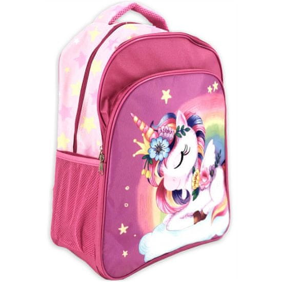 Difuzed Dívčí školní batoh s jednorožcem