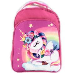 Difuzed Dívčí školní batoh s jednorožcem