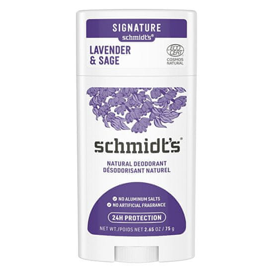 Schmidt’s Tuhý deodorant Levandule & šalvěj (Deo Stick) 58 ml