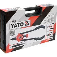 YATO 2ruční nýtovač na nýtovací matice M3-M12 YT-36128