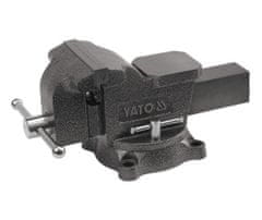 YATO Otočný zámečnický svěrák 150mm těžký typ YT-6503