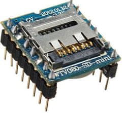 HADEX Přehrávač MP3 mini WTV020-SD-16P pro Arduino