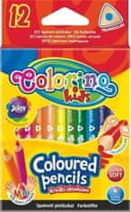 Colorino Pastelky trojhranné krátké 12 barev